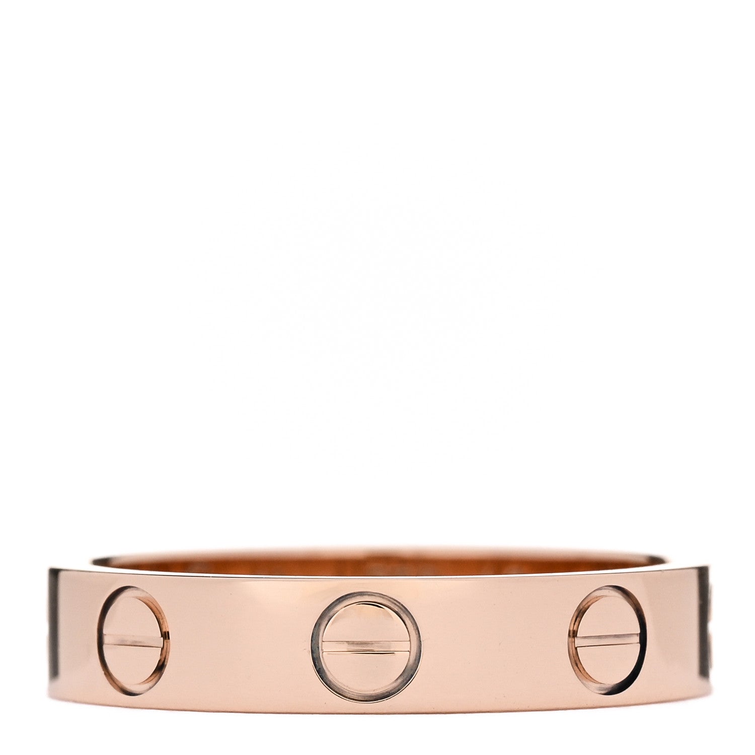 Cartier 18K Pink Gold 3.5mm LOVE Wedding Band Ring 49 4.75 1 of 4