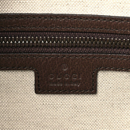 Gucci GG Supreme Monogram Web Small Ophidia Half Moon Hobo Brown 6 of 9