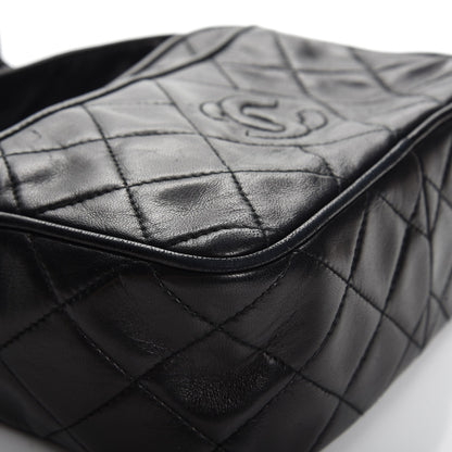 Chanel Lambskin Quilted Tassel Camera Case Black 12 of 14
