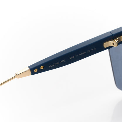 Christian Dior Oblique Diorclub M1U Mask Sunglasses Blue 5 of 8