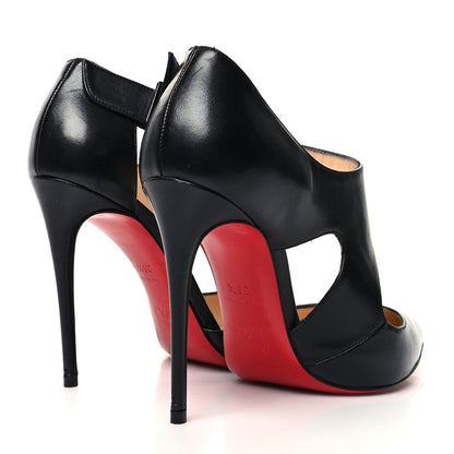Christian Louboutin Shiny Nappa Sharpeta 100 Pumps 36.5 Black 4 of 11