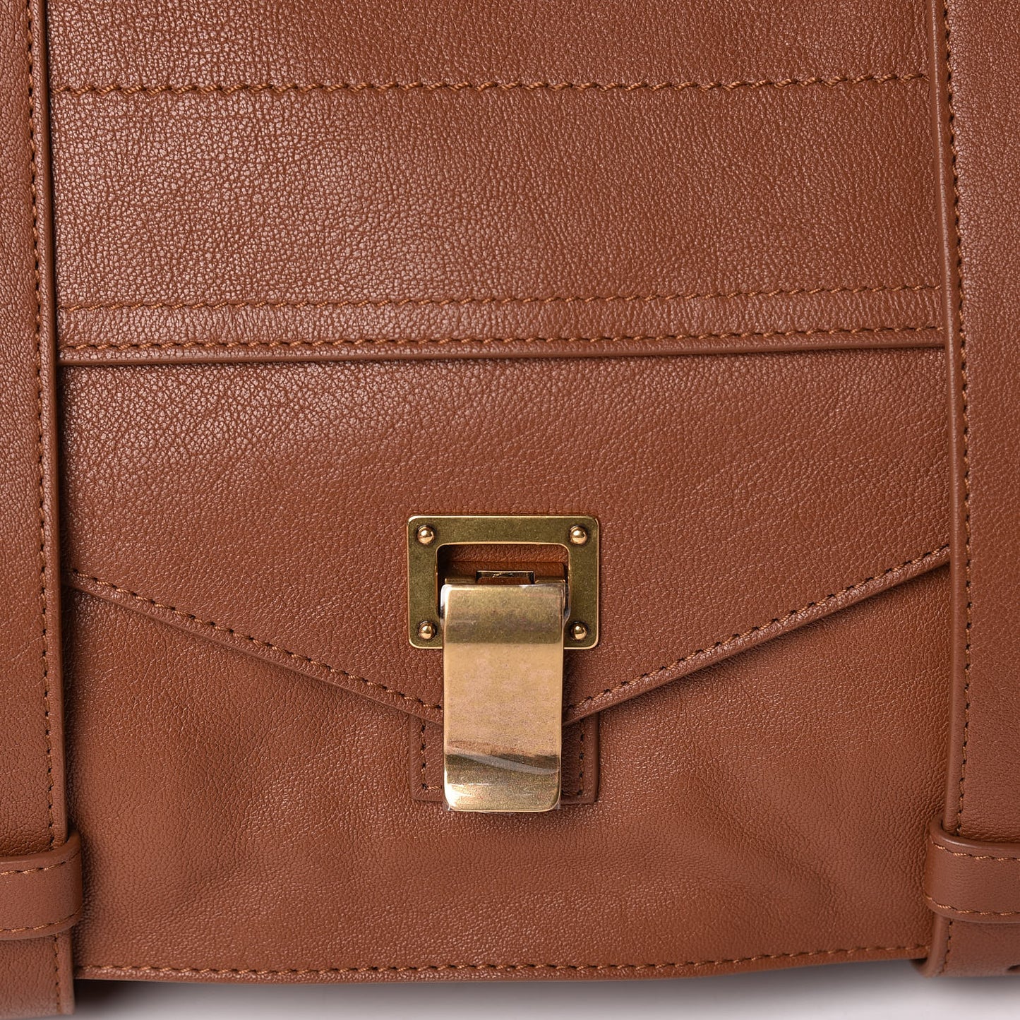 Lambskin Medium PS1 Satchel Saddle