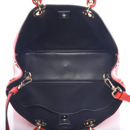 Christian Dior Bullcalf Large Diorissimo Tote Red 11 of 13