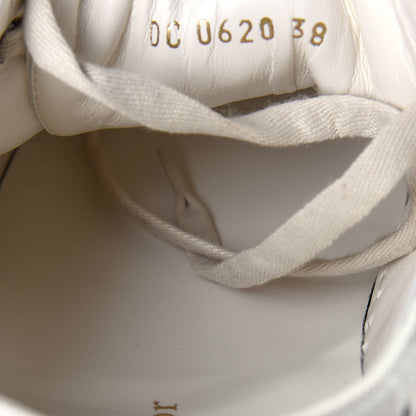 Christian Dior Canvas Oblique Walk'N'Dior Low Top Sneakers 38 Grey Stone 8 of 9