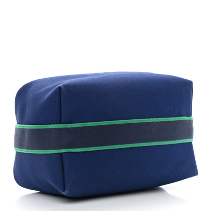 Hermes Canvas Small Bride-A-Brac Pouch Marine 4 of 13