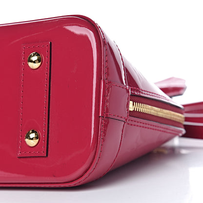 Louis Vuitton Vernis Alma BB Rose Indien 8 of 10