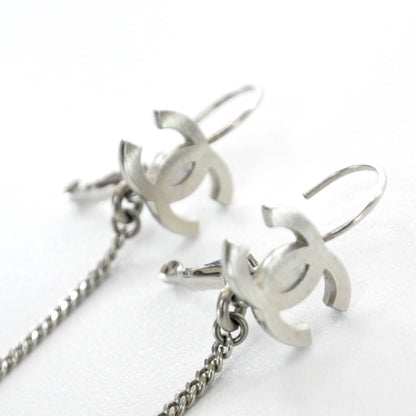 Chanel CC Button Dangle Earrings 3 of 5
