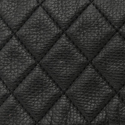 Chanel Calfskin Quilted XXL Travel Flap Bag Black 14 of 15