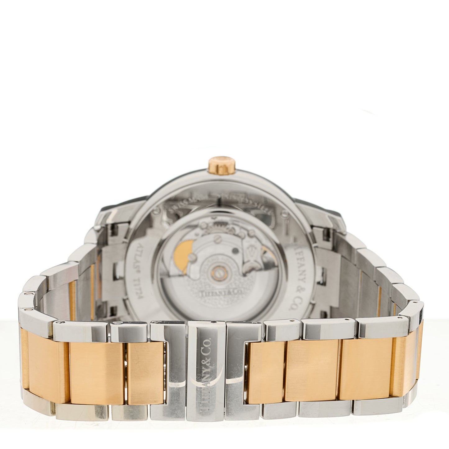 Stainless Steel 18K Rose Gold 42mm Atlas Automatic Watch