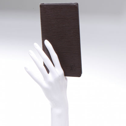 Louis Vuitton Epi Checkbook Organizer Wallet Moka 2 of 7