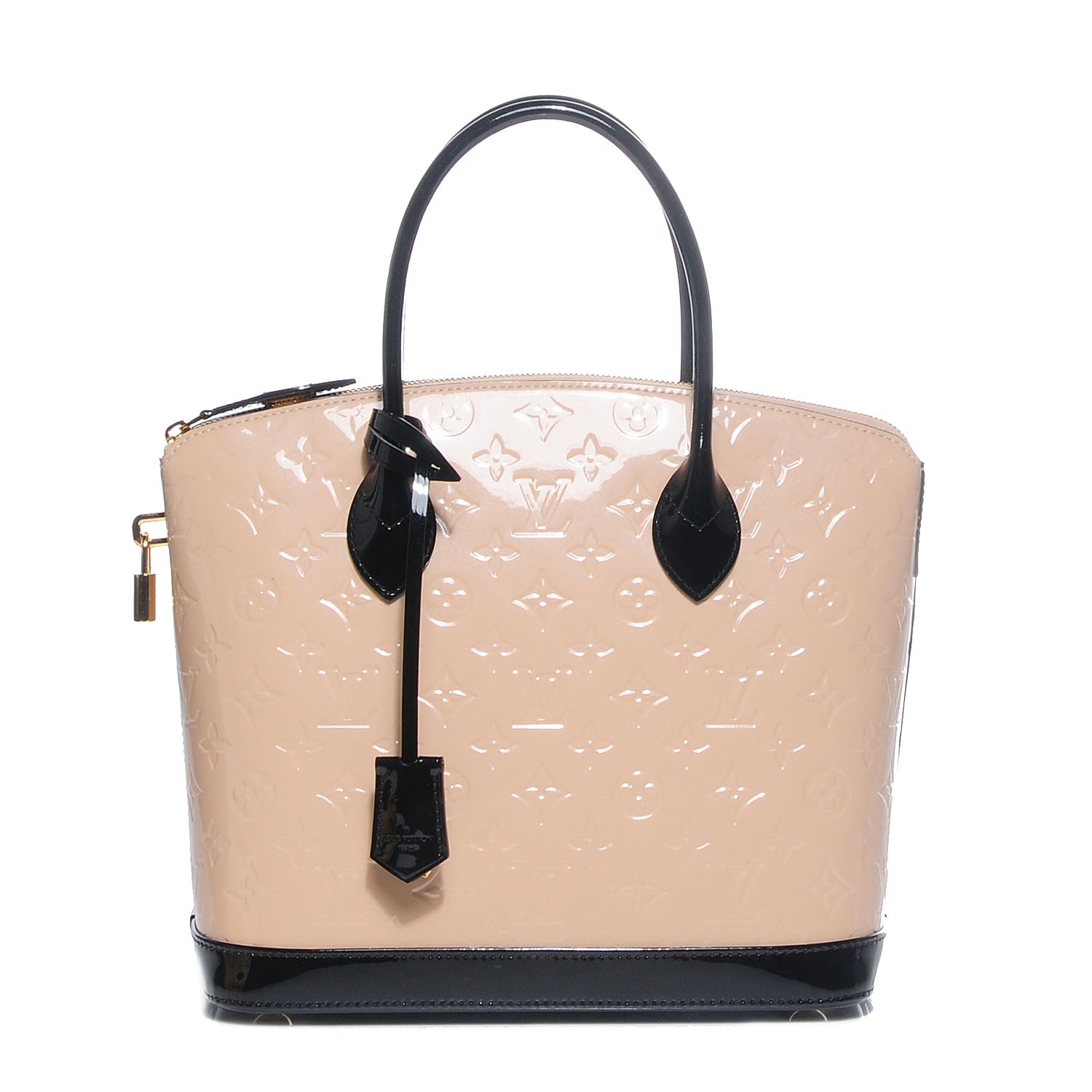 Louis Vuitton Vernis Lockit PM Dune 1 of 7