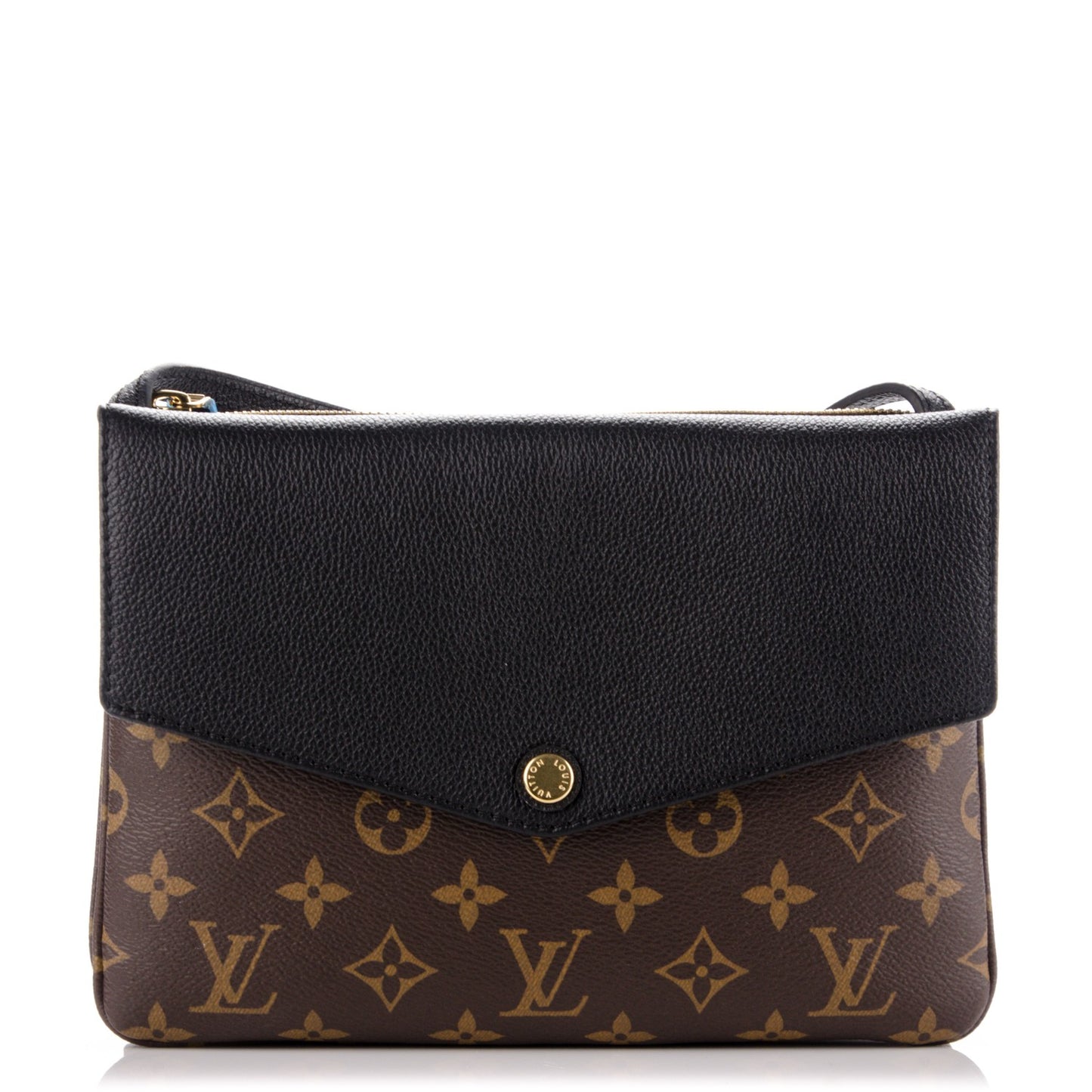 Monogram Twice Pochette Black