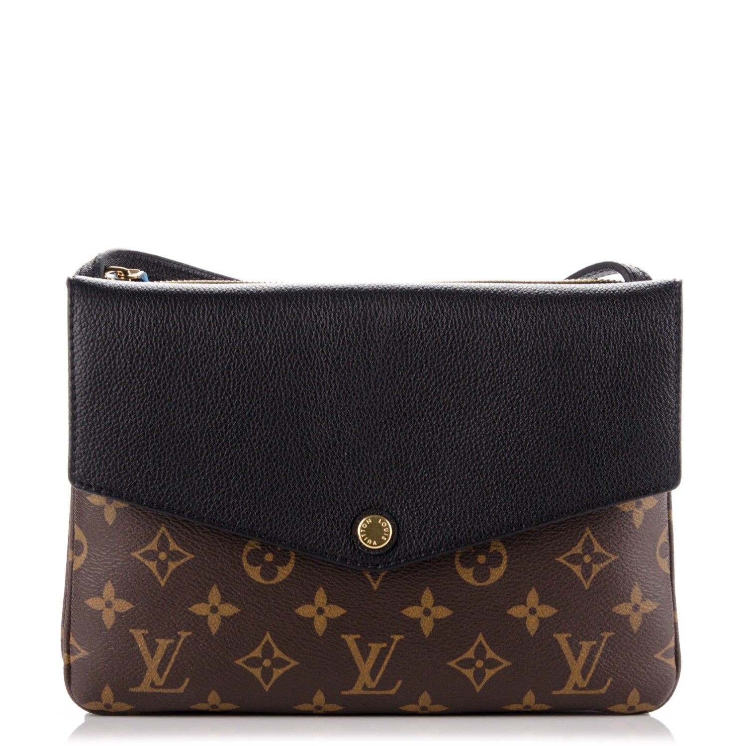 Louis Vuitton Monogram Twice Pochette Black 1 of 7