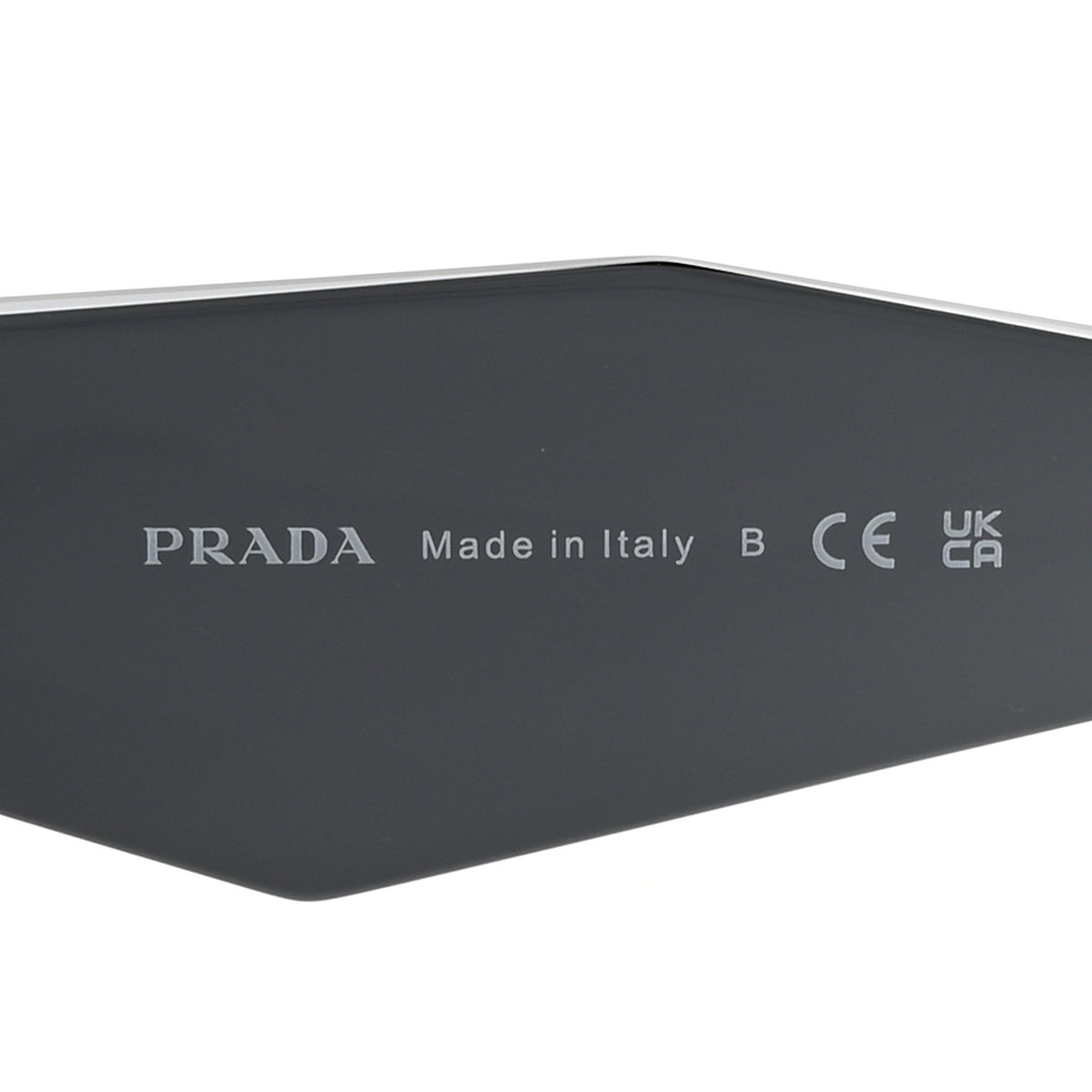 Prada Acetate Symbole Sunglasses SPR 17W Dark Grey 6 of 9
