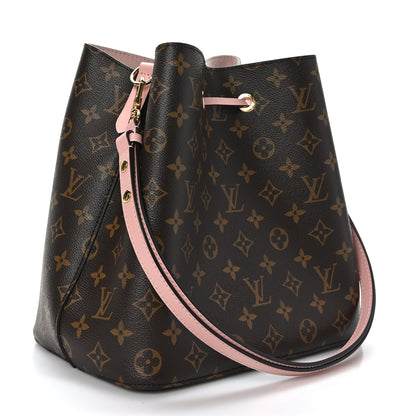 Louis Vuitton Monogram Neonoe MM Rose Poudre 3 of 10