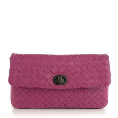 Bottega Veneta Nappa Intrecciato Clutch Ametista 1 of 8