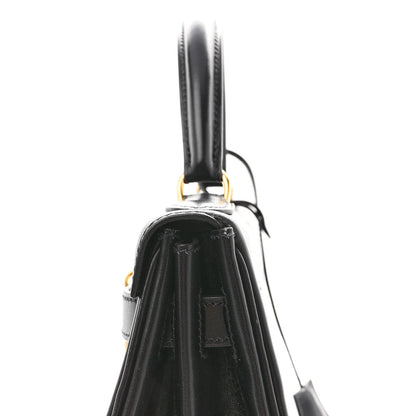 Hermes Box Kelly Retourne 32 Black 12 of 17