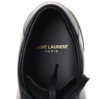 Saint Laurent Calfskin SL/06 Classic Court Sneakers 36 Black 5 of 8