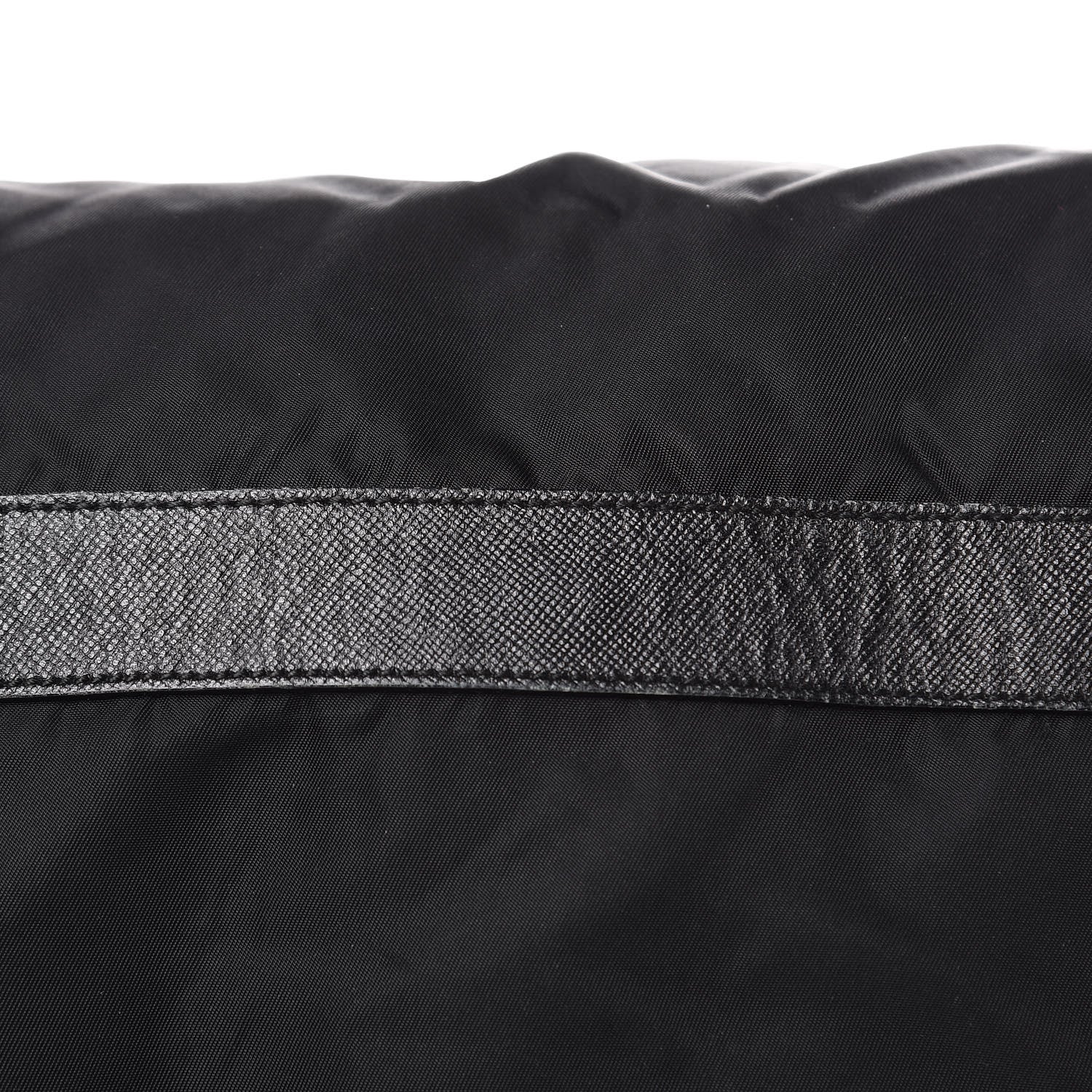 Prada Nylon Vela Messenger Bag Black 7 of 17