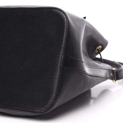 Louis Vuitton Epi Petit Noe Black 7 of 10