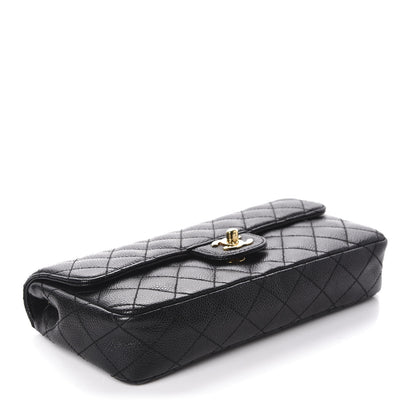 Chanel Caviar Quilted East West Flap Black 4 of 11