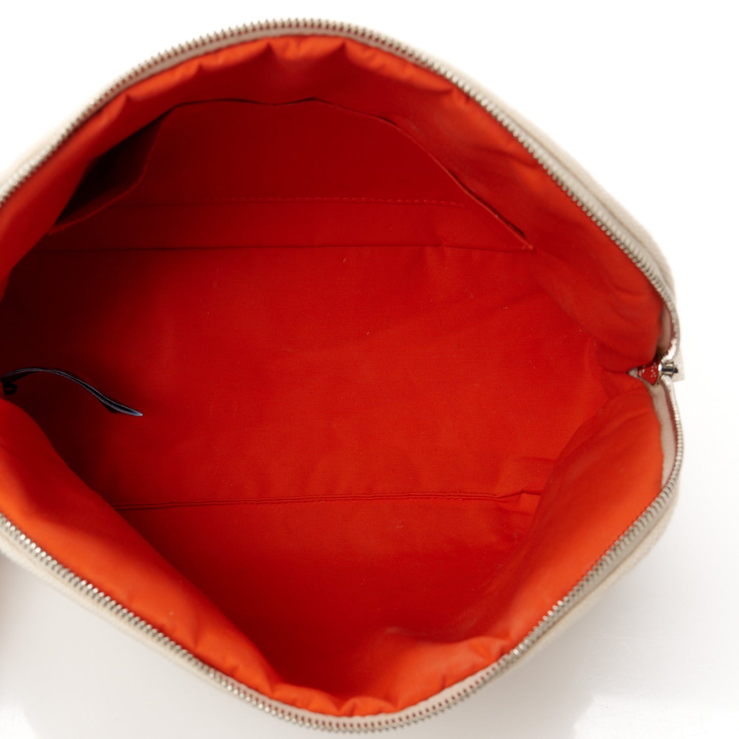 Cotton Canvas Bolide Travel Cosmetic Pouch Natural