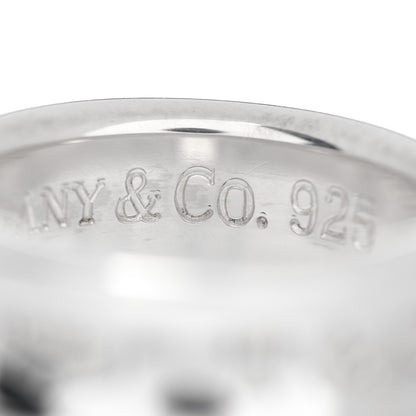 Tiffany Sterling Silver 1837 Band Ring 50 5.25 5 of 5