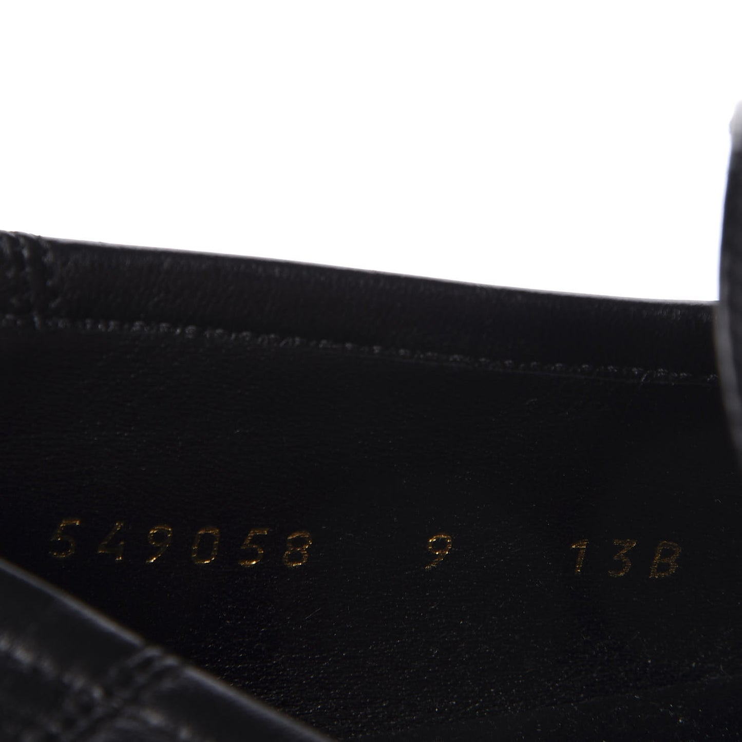 Goatskin Tiger Embroidered Mens Horsebit Loafers 9 Black
