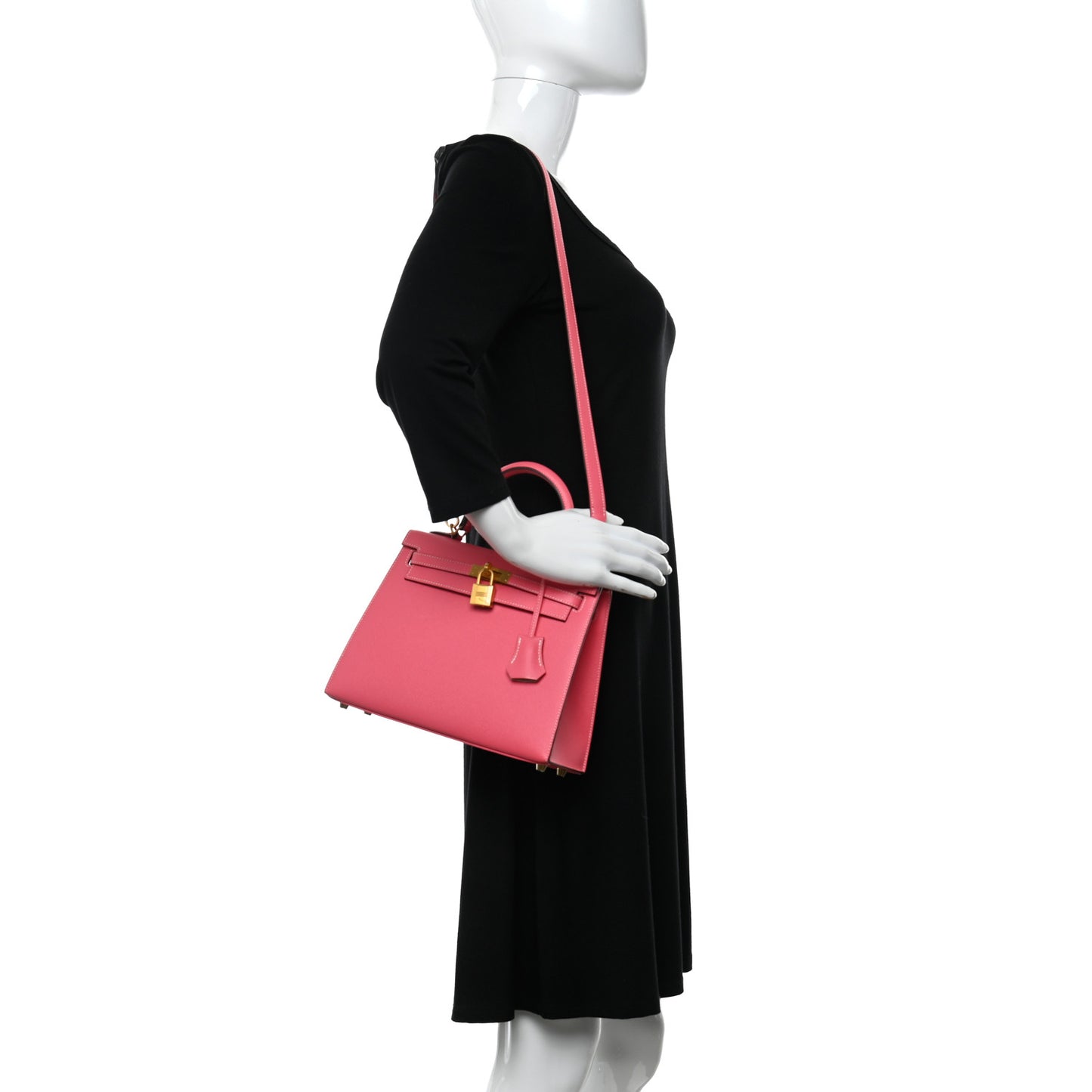 Epsom Horseshoe Kelly Sellier 25 Rose Azalee Parchemin