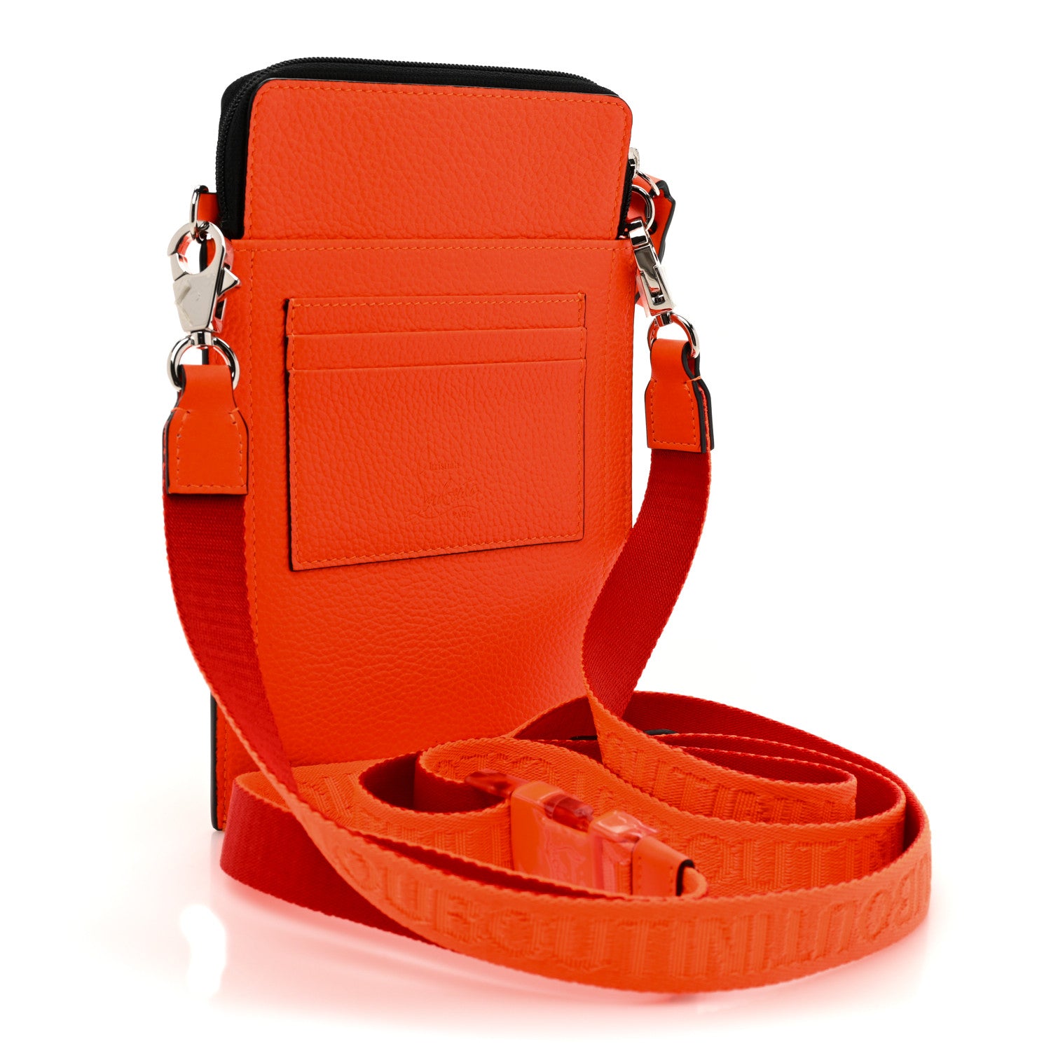 Christian Louboutin Empire Calfskin Spikes Loubilab Clutch Sunrise 3 of 10