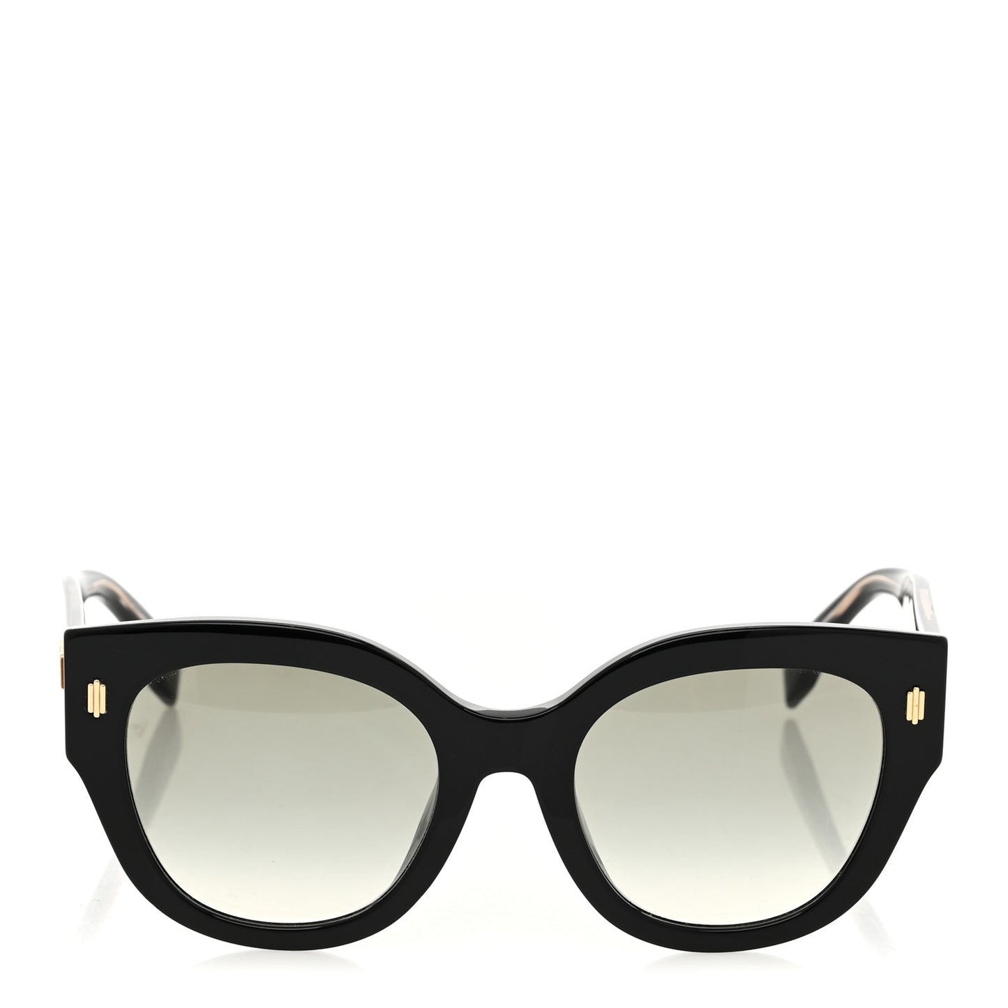 Acetate Fendi Roma Cat Eye Sunglasses FF 0435/S Black