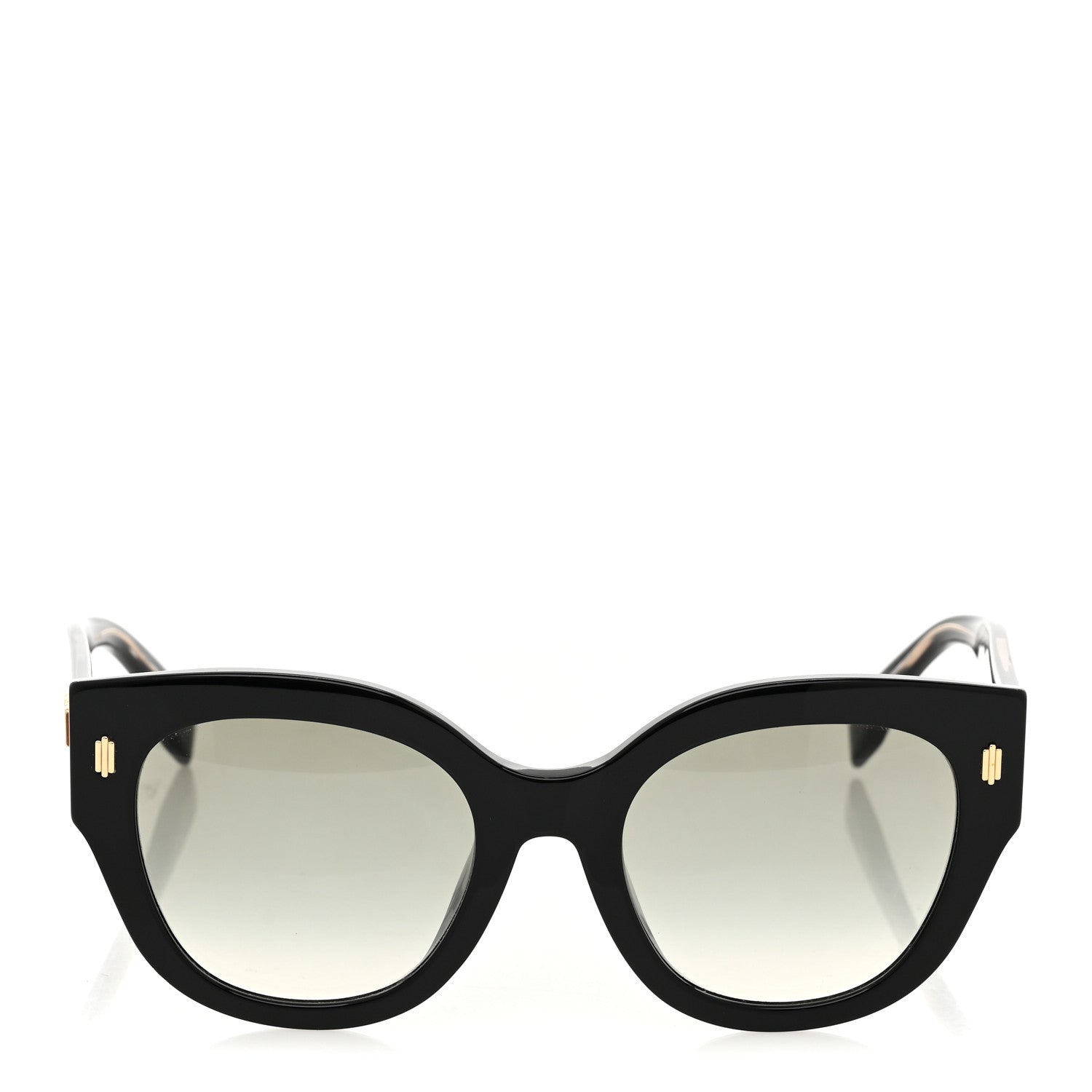 Fendi Acetate Fendi Roma Cat Eye Sunglasses FF 0435/S Black 2 of 7