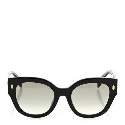 Fendi Acetate Fendi Roma Cat Eye Sunglasses FF 0435/S Black 2 of 7