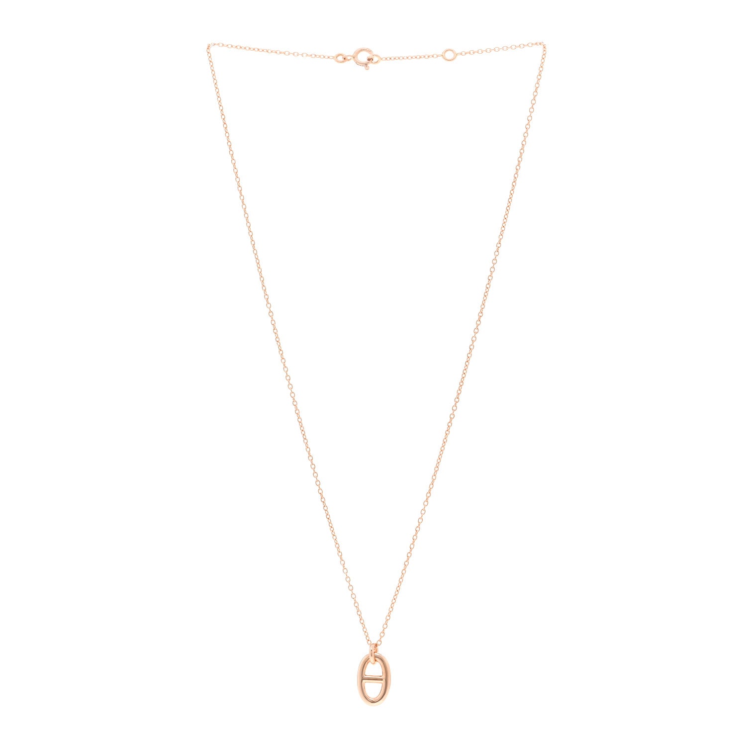 Hermes 18K Rose Gold PM Farandole Pendant Necklace 3 of 5