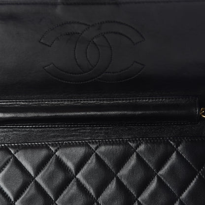 Chanel Lambskin Quilted Medium Single Flap Black 11 of 11
