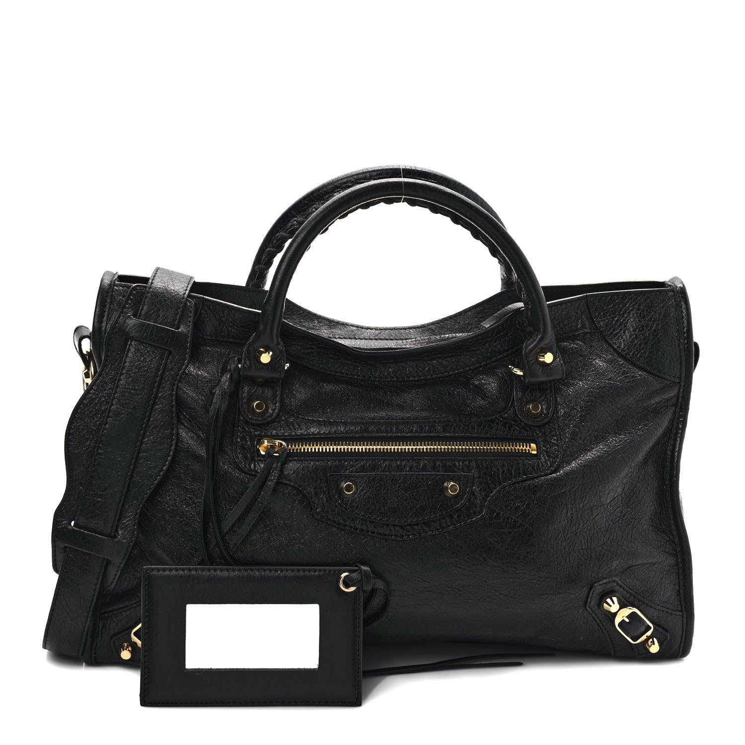 Balenciaga Agneau Classic Gold Hardware City Black 1 of 9
