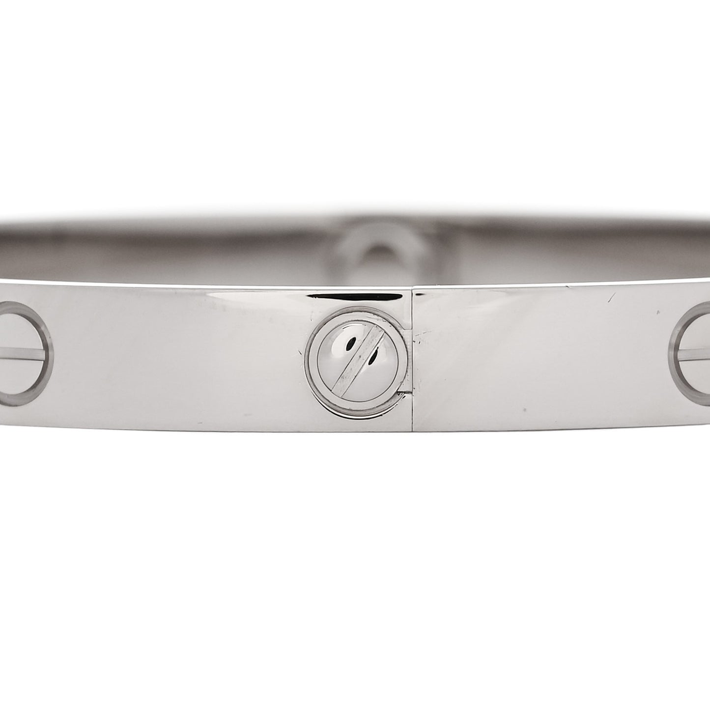 18K White Gold LOVE Bracelet 18