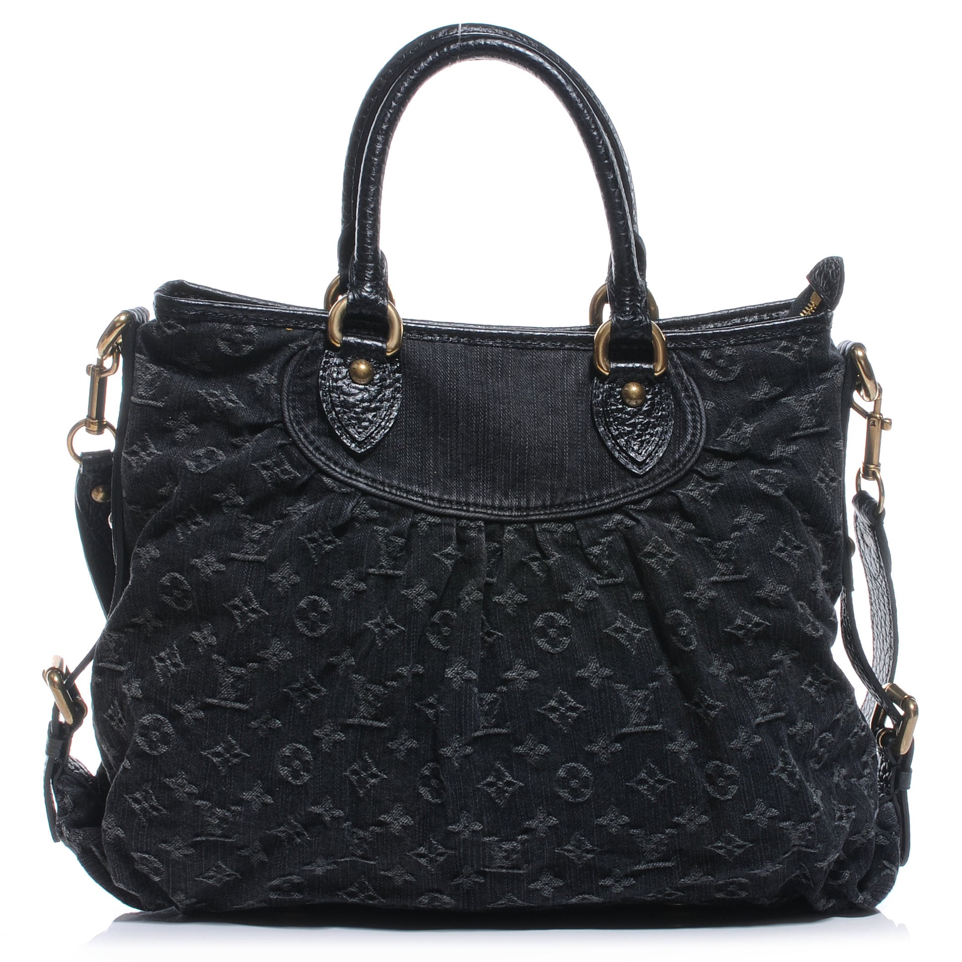 Louis Vuitton Denim Neo Cabby GM Black 1 of 7