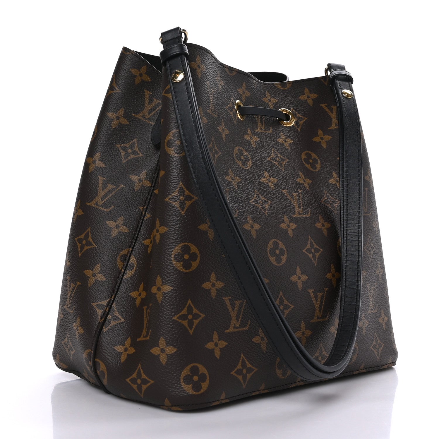 Louis Vuitton Monogram Neonoe MM Black 3 of 10