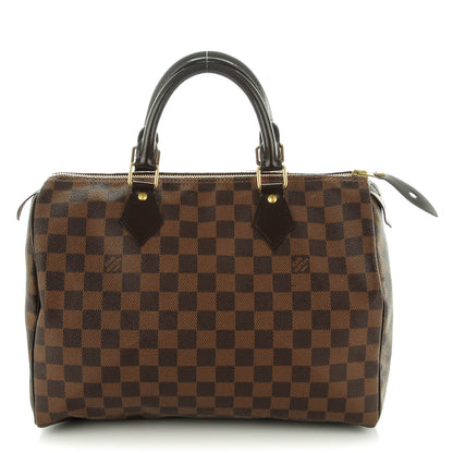 Louis Vuitton Damier Ebene Speedy 30 1 of 8