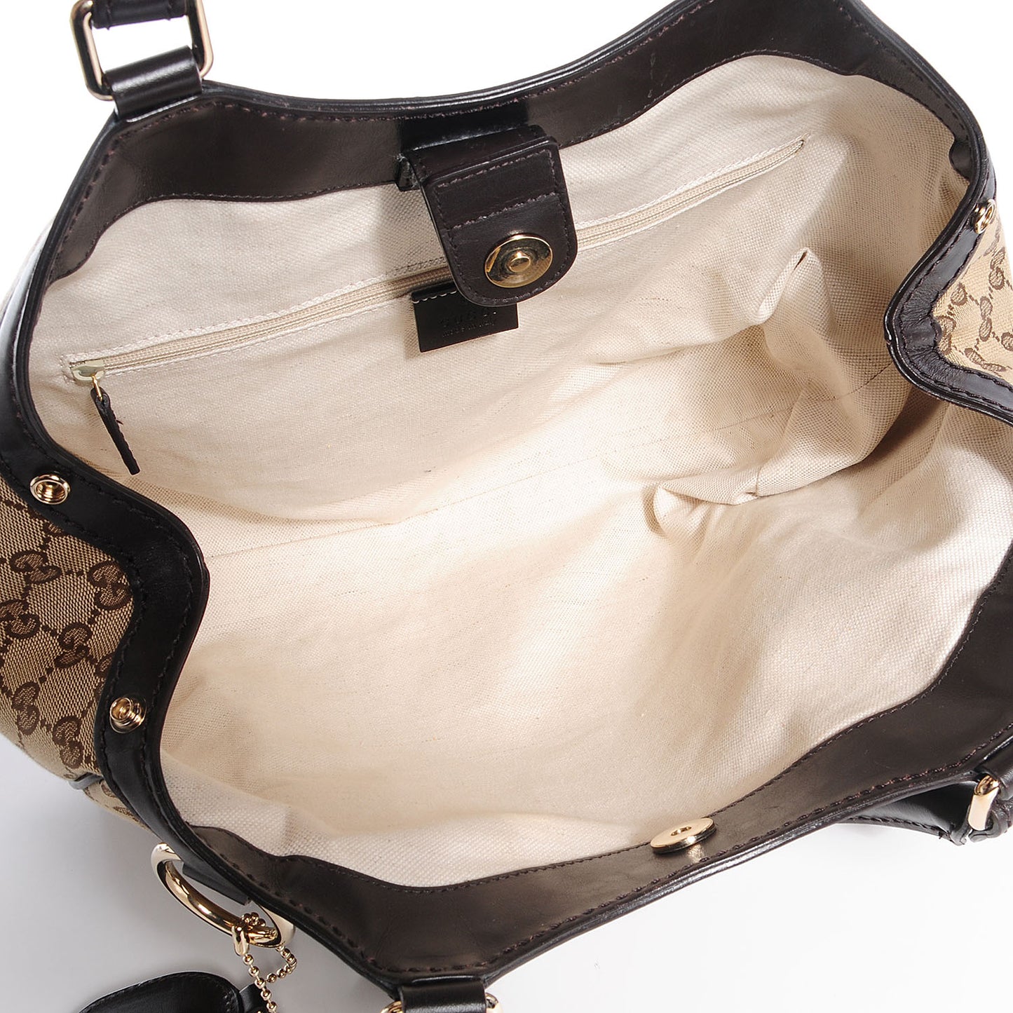 Monogram Medium Sukey Tote Dark Brown
