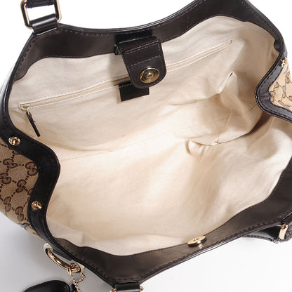 Gucci Monogram Medium Sukey Tote Dark Brown 5 of 7
