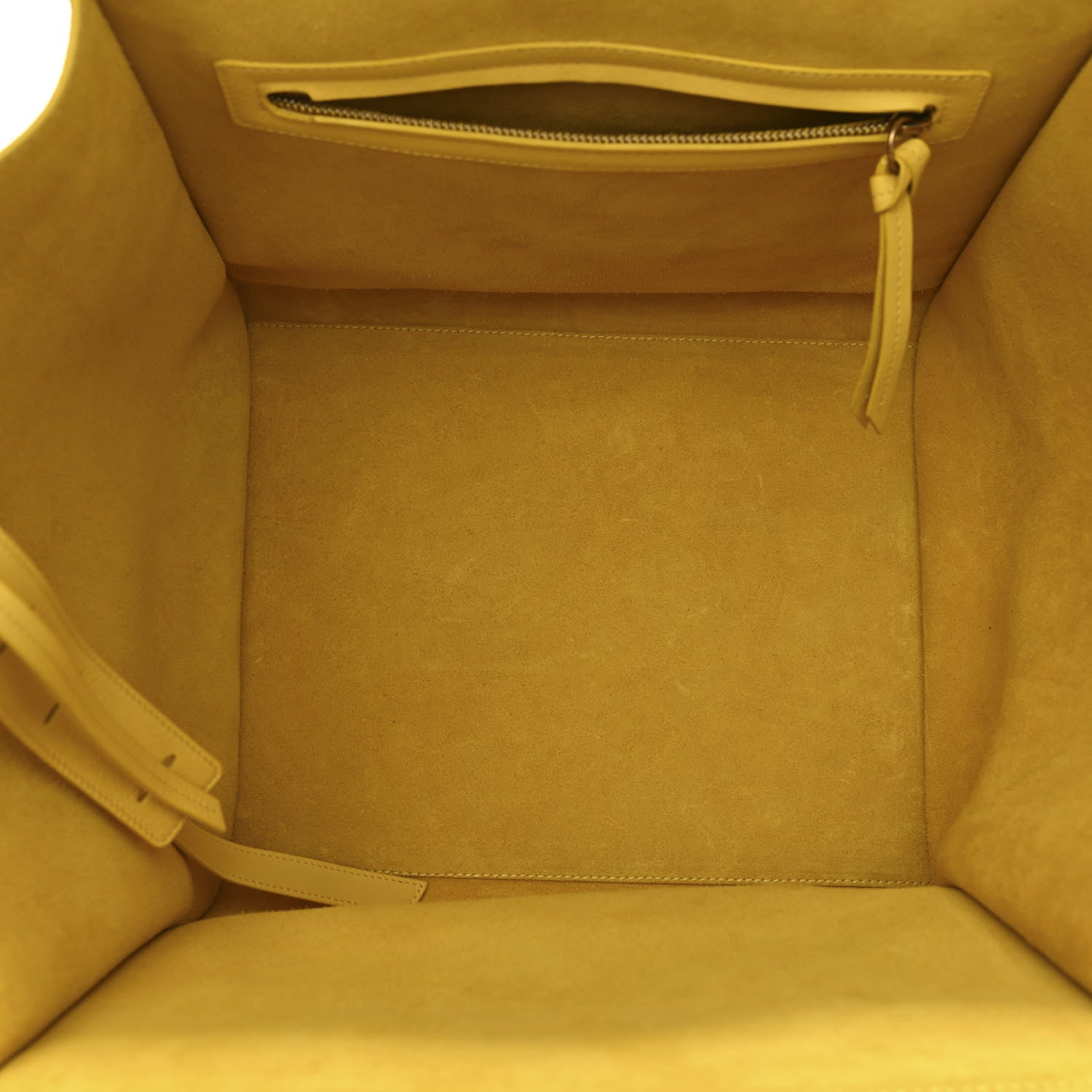 Celine Supple Calfskin Medium Phantom Luggage Sun Yellow 4 of 13