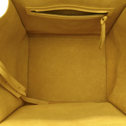 Celine Supple Calfskin Medium Phantom Luggage Sun Yellow 4 of 13