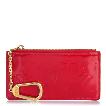 Louis Vuitton Vernis Key Pouch Pomme D'Amour 1 of 7