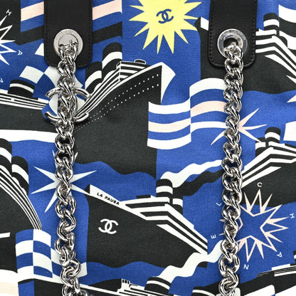 Chanel Canvas Large La Pausa Bay Shopping Bag 8 of 10