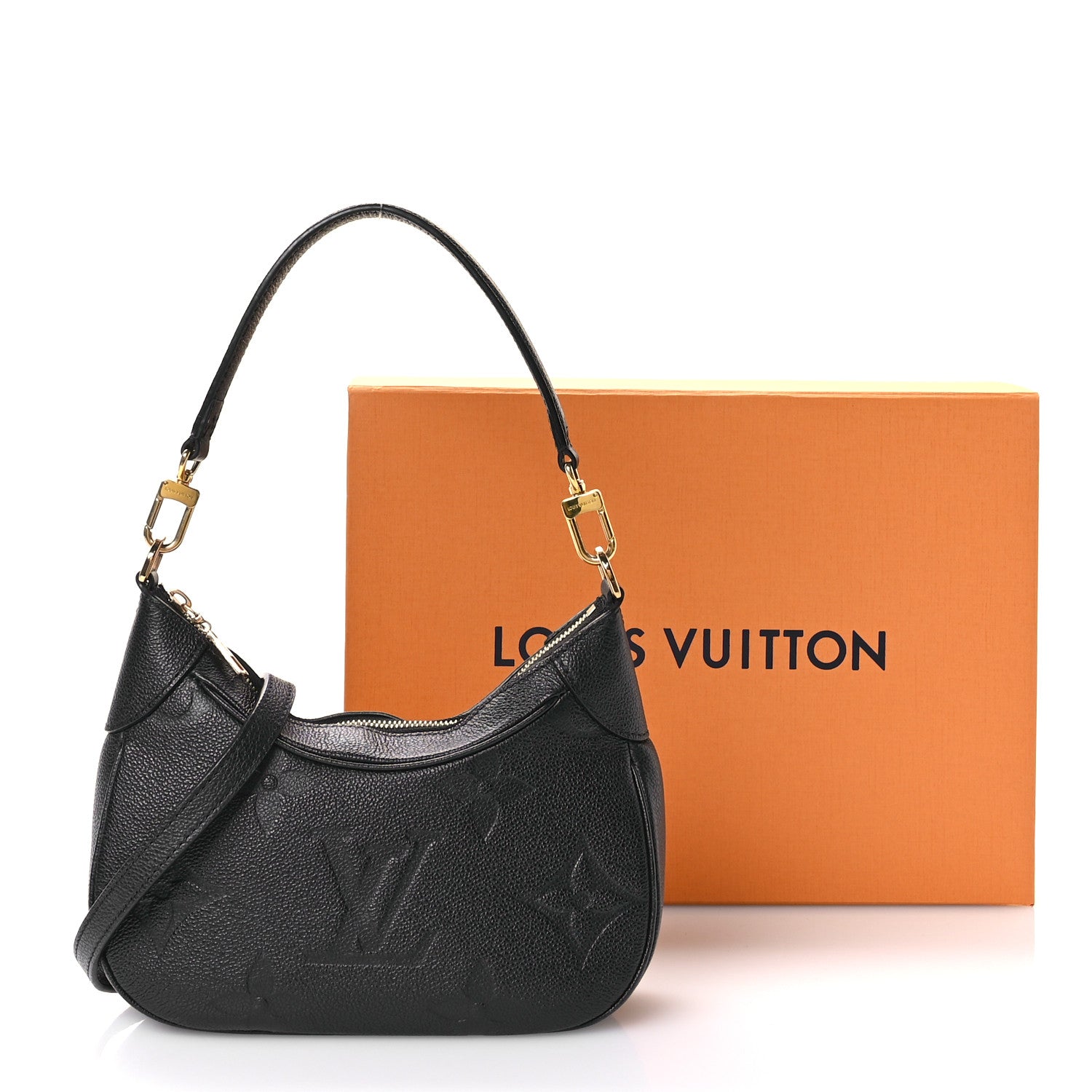 Louis Vuitton Empreinte Monogram Giant Bagatelle NM Black 10 of 13