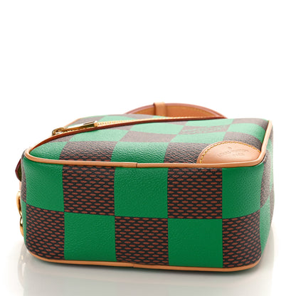 Louis Vuitton Damier Pop Chess Messenger Green 4 of 11