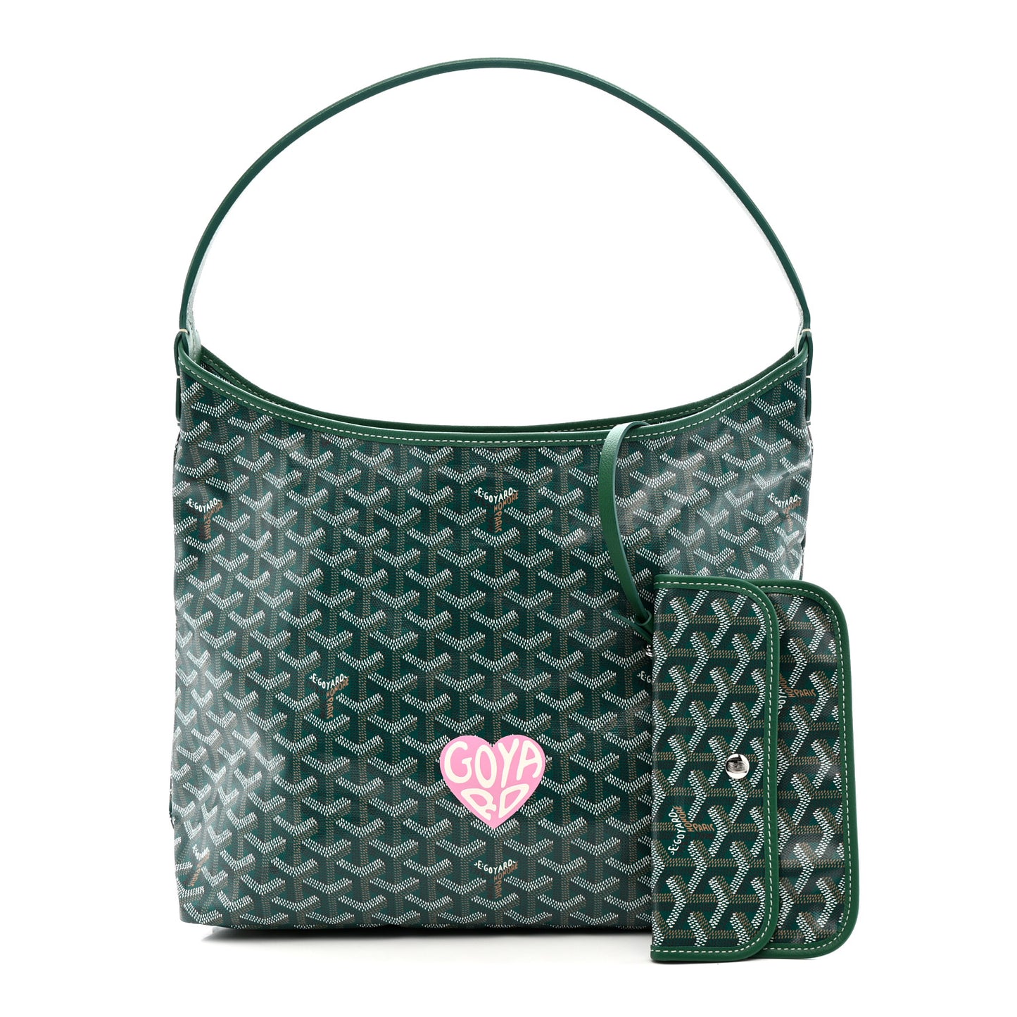 Goyardine Coeur Boheme Hobo Green