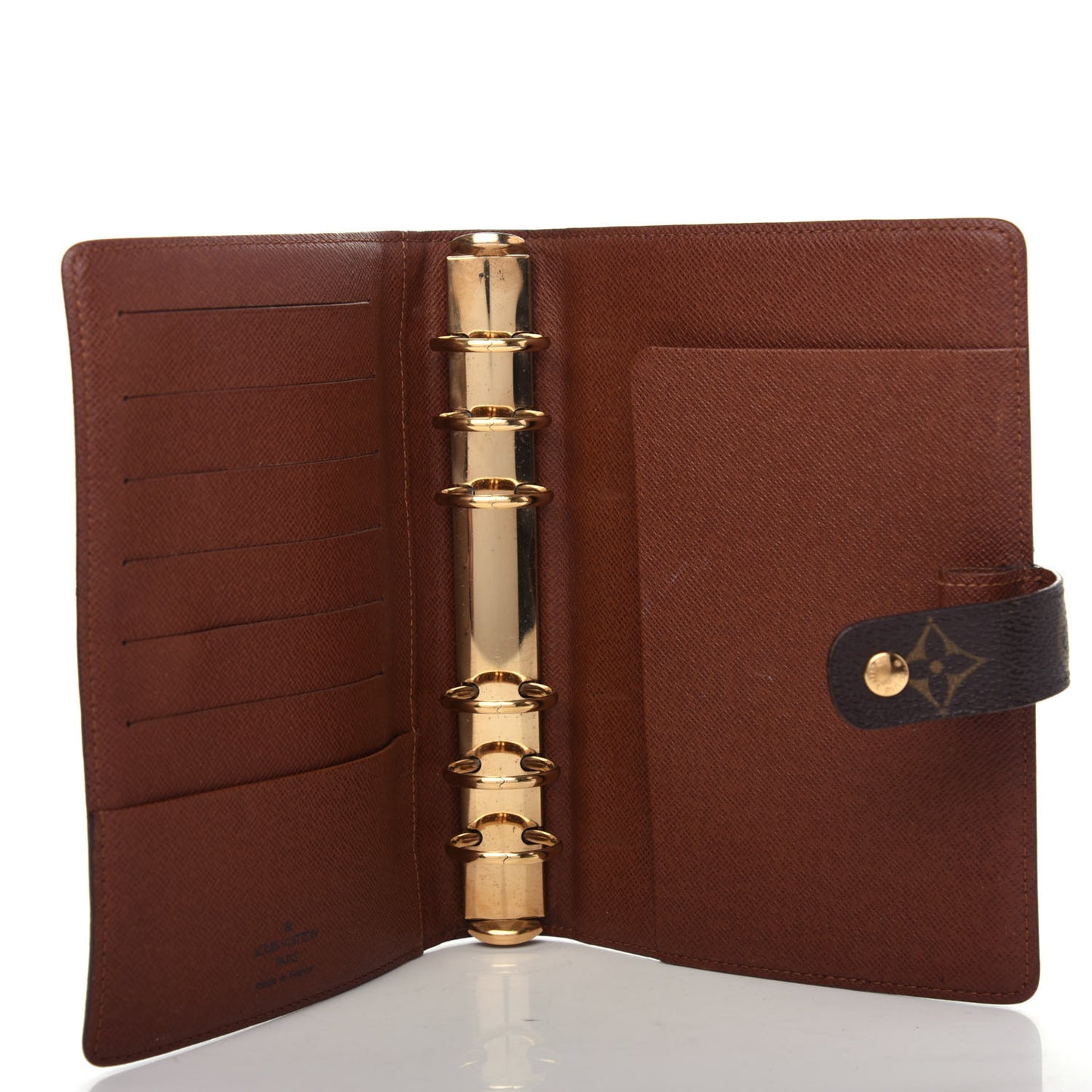 Monogram Medium Ring Agenda Cover
